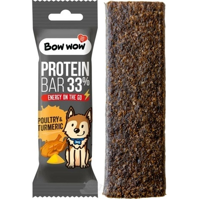 Mira Mar Bow Wow Proteinová tyčinka Drůbež a Kurkuma 32 g