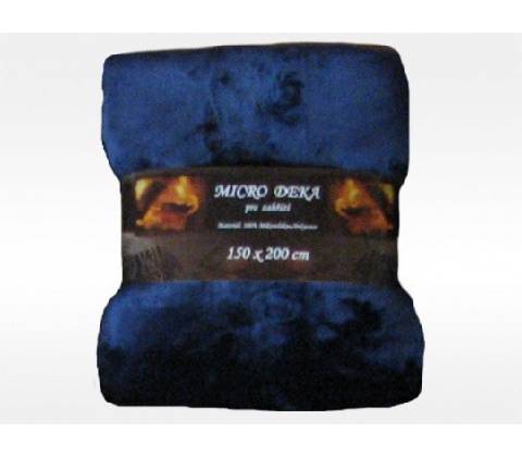Jahu deka micro modrá 150x200
