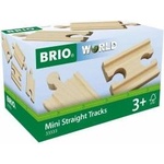 BRIO Train track Brio Mini Rails Rights Wood