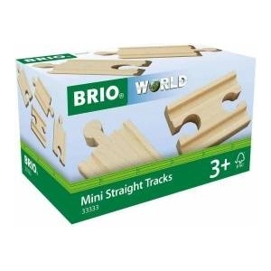 BRIO Train track Brio Mini Rails Rights Wood