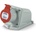 SCAME Промишлен контакт 3P+Е 32A IP44 серия XENIA Scame (SC36 - 514.3256)