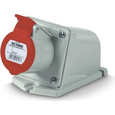 SCAME Промишлен контакт 3P+Е 32A IP44 серия XENIA Scame (SC36 - 514.3256)
