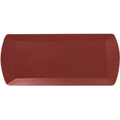 RAK Porcelain Talíř obdélný 35 x 15 cm tmavě červená RAK-NFOPSP35DR