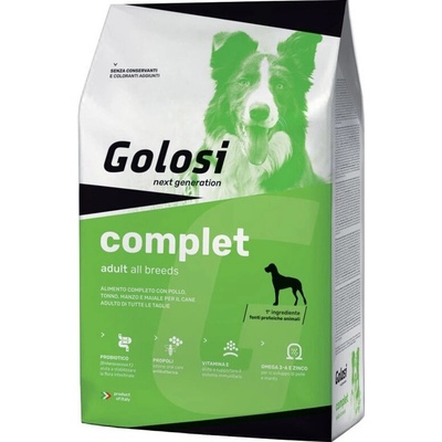 Golosi Dog Complet All Breeds Kuracie a hovädzie s ryžou 12 kg