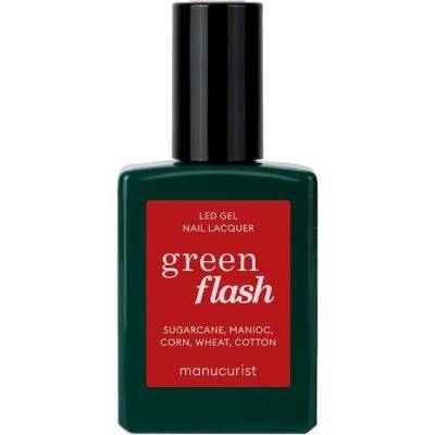 manucurist - green flash Instant Dry Extra Long Wear Laky na nehty 15 ml Vínová unisex