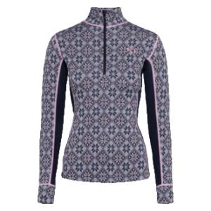 Kari Traa Rose Half Zip Baselayer Top Размер: L / Цвят: розов