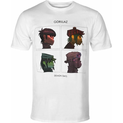 ROCK OFF мъжка тениска Gorillaz - Demon Days - БЯЛ - ROCK OFF - GORTS03MW