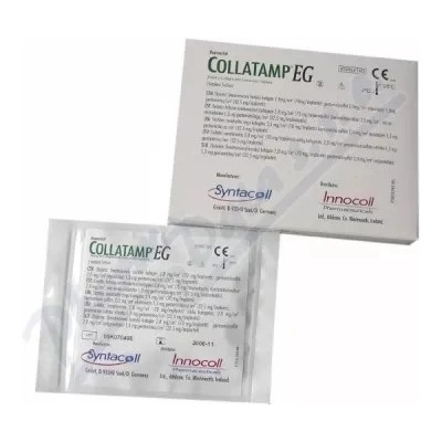 Collatamp EG 5 x 5 x 0,5 50 mg Hemostat. kolag. houbička