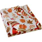 Catherine Lansfield Оранжево-кафяво одеяло от микроплюш 130x170 cm Woodland Gonks - Catherine Lansfield (DS/60257/W/130170/NT)