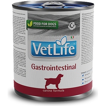 Farmina Vet Life Gastrointestinal - диетична консерва за храносмилателни проблеми при кучета 300 гр
