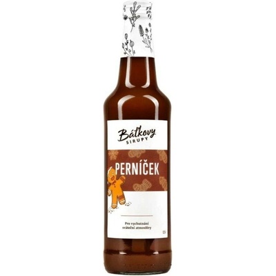 Báťkovy bylinkové sirupy Perníkový sirup 0,5 l