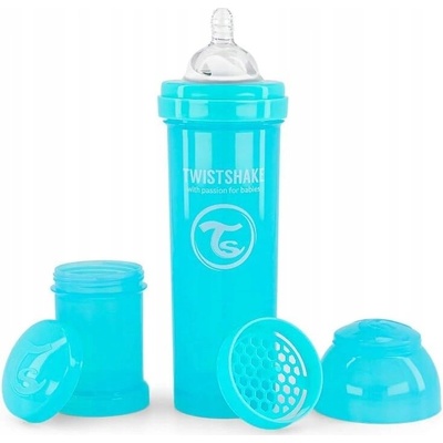 Twistshake kojenecká láhev Anti Colic blue 180ml