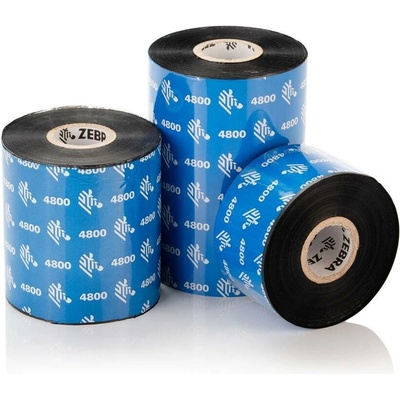 TTR barvící páska Pryskyřicová (wax/resin) - Zebra Z4800 Délka návinu: 450 m, Šíře pásky: 60 mm