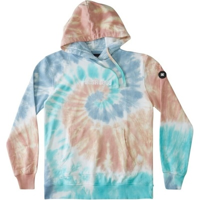 DC Dazed Hoodie J Otlr Xwmg Gossamer Pink Tie Dye XWMG