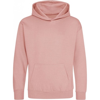 Just Hoods dětská mikina s klokankou Skipi zaprášená růžová