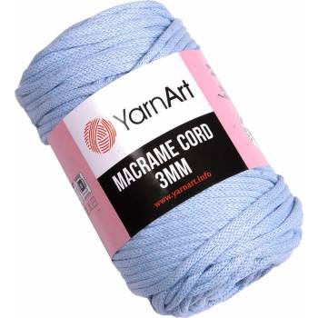 YARNART Macrame Cord 3 mm 85 m 760 Light Blue юта (Macrame Cord 3 mm 760)