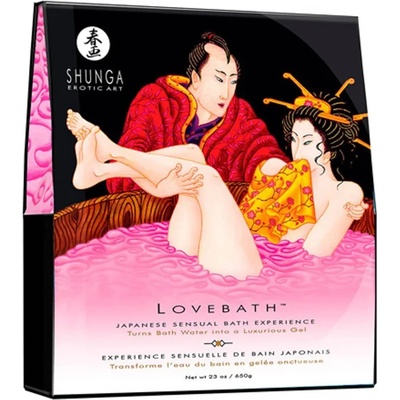 Усещане за японска баня, плодовете на дракона - Love Bath 650g (SHUNGA0075)