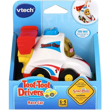 VTech Детска игрчака Vtech - Мини количка, състезателна кола, бяла (V514203)