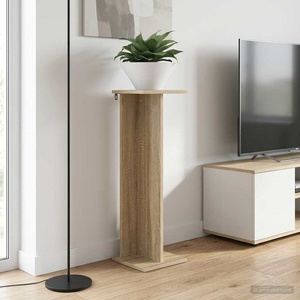 vidaXL Стойка за растения 2 бр. Дъб сонома 25 x 25, 5 x 80, 5 см (899647)