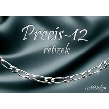 Gold Design Precis řetízek nerez ocel GD582