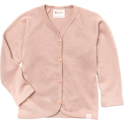 Engel Детско вълнено яке Engel Kid's Cardigan Cardigan - Dustyrose - размер 92 (EU) (703-6493-0111)