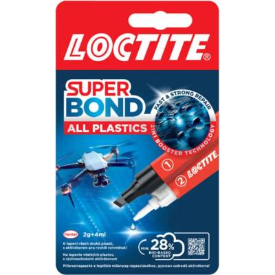 HENKEL ULTRA PLASTIC lepidlo vteřinové 2 g + 4 ml