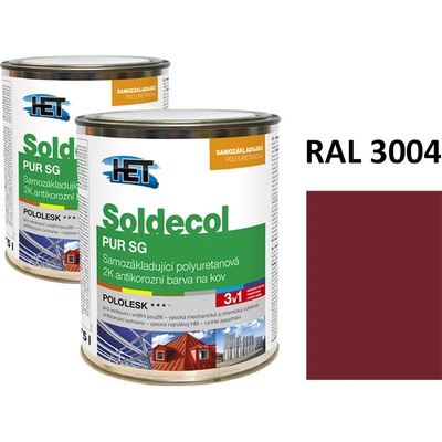 Soldecol PUR SG 0,75L RAL 3004