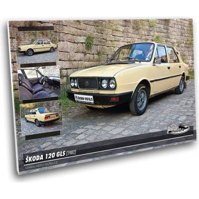 Obraz č. 18 - ŠKODA 120 GLS (1982) 100x70 cm