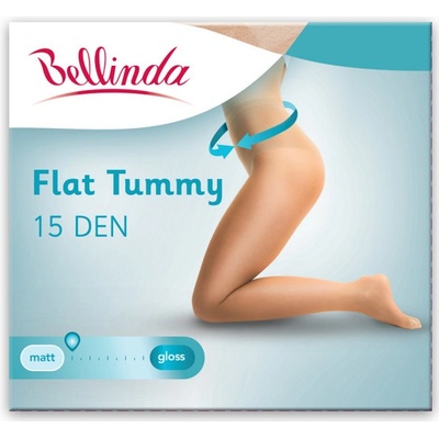 Bellinda FLAT TUMMY 15 DEN Dámské punčochové kalhoty tělová