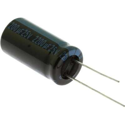 Elektrolytický kondenzátor 2200uF 25V TKR222M1EI25M