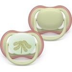 Philips Залъгалки Philips Avent Ultra Air 6-18м ден и нощ, неутрални (Ultra Air)