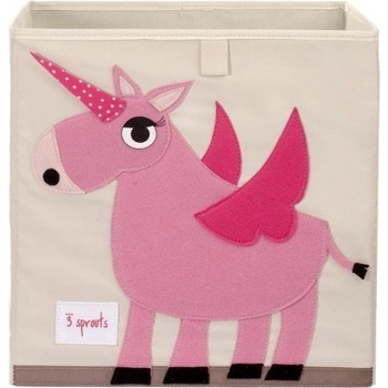 3 Sprouts Storage Box Úložný box 4910-Unicorn Jednorožec