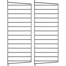 String Nástěnný panel 75 x 30 cm, Black, 2 kusy, SW7530-13-2
