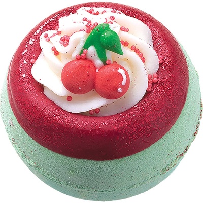 Bomb Cosmetics Cherry on top Šumivá bomba do koupele 160 g
