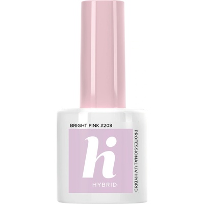 Hi Hybrid lak na nehty bright pink 208 5 ml