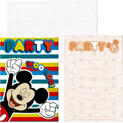 pozvánky na párty Mickey Mouse – Zboží Dáma