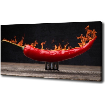 Foto obraz na plátne Chilli papričky 100x50 cm
