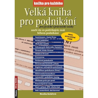 Velká kniha pro podnikání pro fyzické i právnické osoby