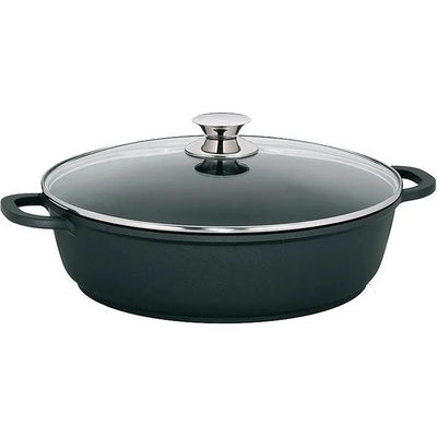 Kela Плитка тенджера KELA KERROS със стъклен капак - Ø32 x h9 см (KELA 11554)