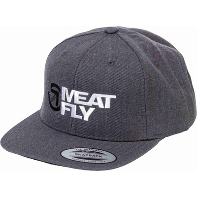 Meatfly Ness Snapback tmavo šedá
