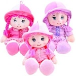 Jokomisiada Zuzia doll in a rag doll hat 28cm ZA2654