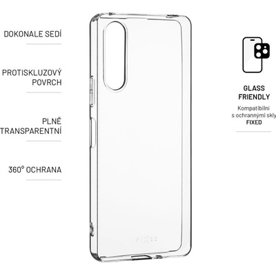 FIXED TPU SONY Xperia 10 V čiré FIXTCC-1154 – Zboží Živě