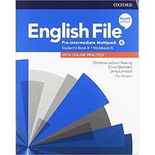 English File Fourth Edition Pre-Intermediate Multipack B with Student Resource Centre Pack