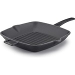 Pentole Agnelli ЧУГУНЕН ГРИЛ ТИГАН slow-cook 26x32 ЧЕРЕН (sgp26320m)