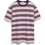 Armedangels Мъжка тениска ARMEDANGELS Maarkos Multi Stripes T-shirt - Tinted Navy / Oatmilk (216-8461-0211)
