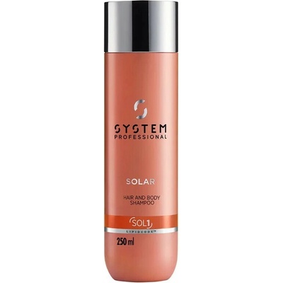 WELLA System Professional Solar Hair & Body Shampoo hydratačný šampón 250ml