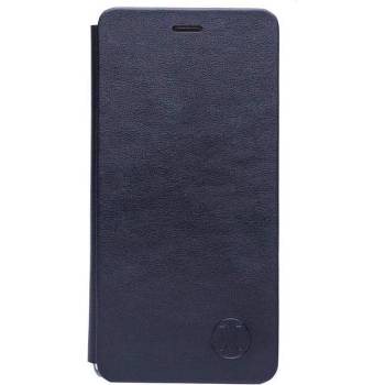 JT BERLIN Folio Case - хоризонтален кожен (веган кожа) калъф тип портфейл за Huawei P10 Plus (черен)
