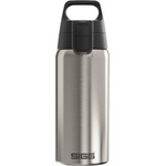 SIGG - Insulated drinking bottle - Thermos bottle Shield Therm One Brushed - carbonated drinks - leak-proof - dishwasher safe - BPA-free - 90% recycled stainless steel - silver - 6217.80 (6217.80)