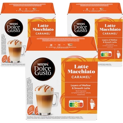NESCAFÉ Macchiato Caramel 3 ПАКЕТКИ 3х16 капсули