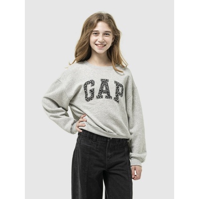 GAP detská oversize mikina Sivá